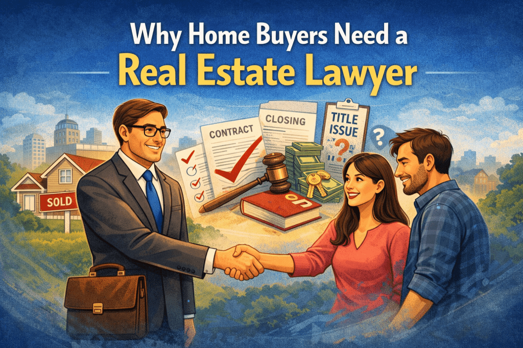 Why Home Buyers Need a Real Estate Lawyer Home Buyers Need a Real Estate Lawyer